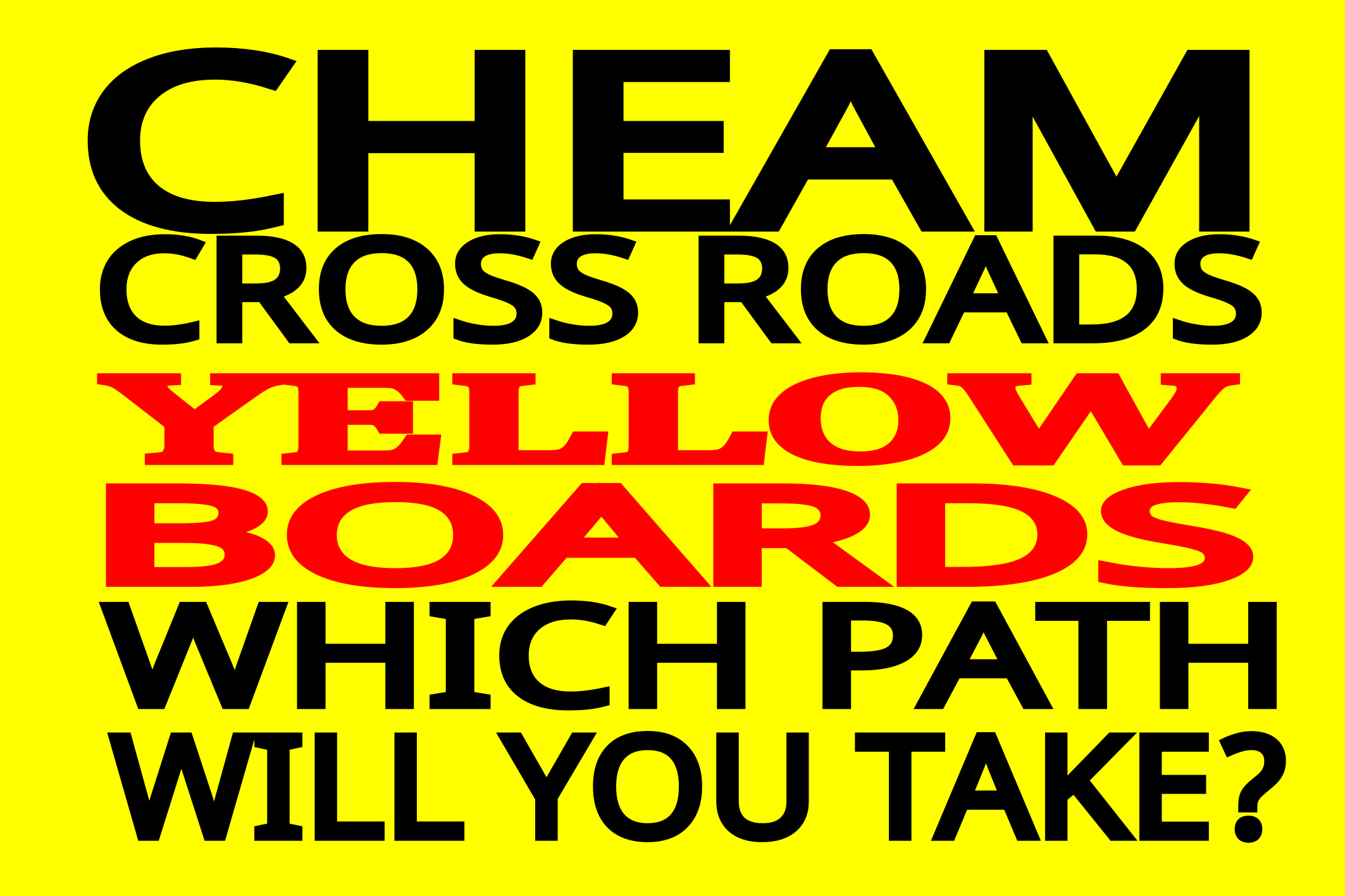 Cheam Cross Roads Blog